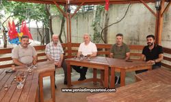 Hacdan dönen vatandaşlara "hayırlı olsun" ziyareti
