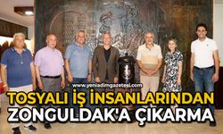 Tosyalı iş insanlarından Zonguldak'a çıkarma