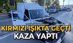 Kırmızı ışıkta geçti, faciaya yol açıyordu