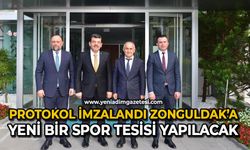 Protokol imzalandı Zonguldak’a yeni bir spor tesisi yapılacak