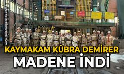 Kaymakam Kübra Demirer madene indi
