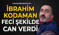 İbrahim Kodaman feci şekilde can verdi