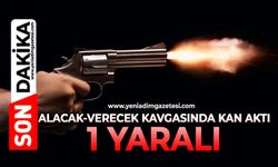 Alacak-verecek kavgasında kan aktı: 1 yaralı