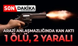 Arazi anlaşmazlığında kan aktı: 1 ölü, 2 yaralı