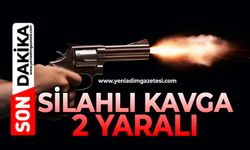 Silahlı kavga: 2 yaralı