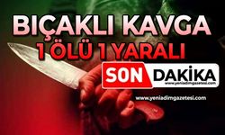 Bıçaklı kavga: 1 ölü, 1 yaralı