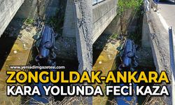 Zonguldak-Ankara kara yolunda feci kaza
