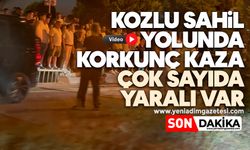 Kozlu sahil yolunda korkunç kaza: Çok sayıda yaralı var