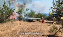 Karabük’teki orman yangınlarını söndürme çalışmaları aralıksız sürüyor