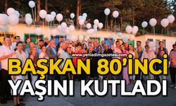 Başkan 80’inci yaşını kutladı