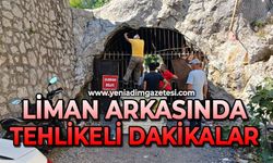 Liman arkasında tehlikeli dakikalar!