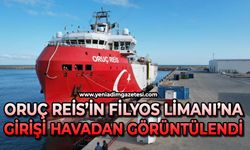 Oruç Reis’in Filyos Limanı’na girişi havadan görüntülendi