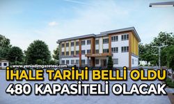 İhale tarihi belli oldu, 480 kapasiteli olacak