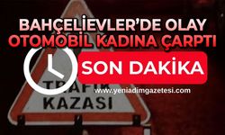 Bahçelievler’de olay: Otomobil kadına çarptı