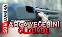Amca yeğenini öldürdü