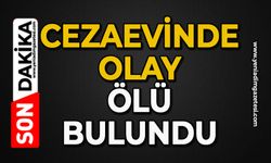 Cezaevinde olay: Ölü bulundu