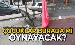 Çocuklar burada mı oynayacak?