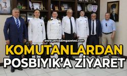 Komutanlardan, Başkan Posbıyık'a ziyaret