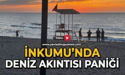 İnkumu’nda deniz akıntısı paniği