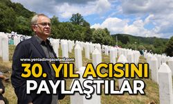 30. yıl acısını paylaştılar