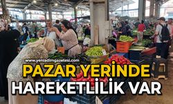 Pazar yerinde hareketlilik var