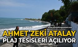 Ahmet Zeki Atalay Plaj Tesisleri Açılıyor