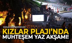 Kızlar Plajı’nda muhteşem yaz akşamı!