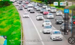 308 hızlı sürücü radara girdi