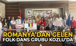 Romanya’dan gelen Folk Dans Grubu Kozlu’da
