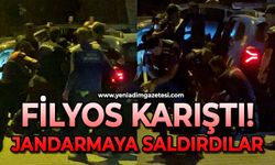Filyos karıştı: Jandarmaya saldırdılar!