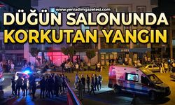 Düğün salonunda korkutan yangın: 2’si çocuk 4 kişi dumandan etkilendi