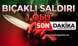 Bıçaklı saldırı: 1 ölü