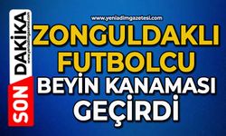 Zonguldaklı futbolcudan üzücü haber