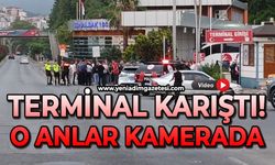 Terminal karıştı: Birbirlerine girdiler