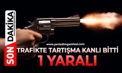 Trafikte tartışma kanlı bitti: 1 yaralı