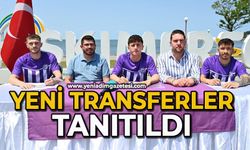 Yeni transferler tanıtıldı