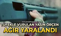 Tüfekle vurulan adam ağır yaralandı