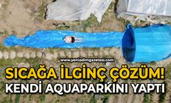 Yaz sıcağına ilginç çözüm