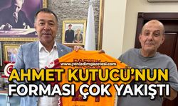 Ahmet Kutucu’nun forması çok yakıştı