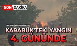 Karabük’teki yangın 4. gününde