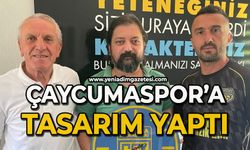 Çaycumaspor'a tasarım yaptı