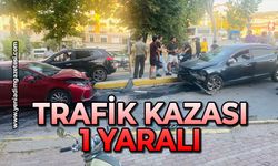 Trafik kazası: 1 yaralı