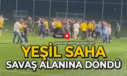 Yeşil saha savaş alanına döndü