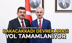 Bakacakkadı Devrek arası yol tamamlanıyor