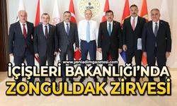 İçişleri Bakanlığı’nda Zonguldak zirvesi!
