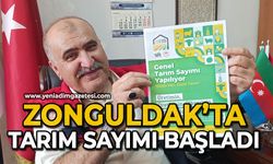 Zonguldak’ta tarım sayımı başladı