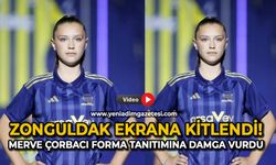 Zonguldak ekrana kitlendi! Merve Çorbacı forma tanıtımına damga vurdu