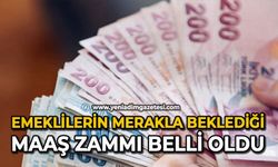 Emeklilerin merakla beklediği maaş zammı belli oldu