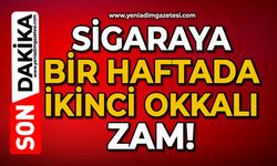 Sigaraya bir haftada ikinci okkalı zam!