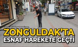 Zonguldak’ta esnaf harekete geçti